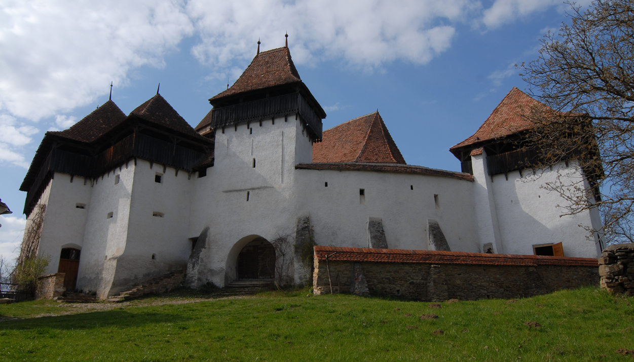 Viscri. The fortified church