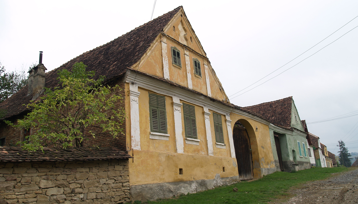 Front street with 18th - 18th c. houses